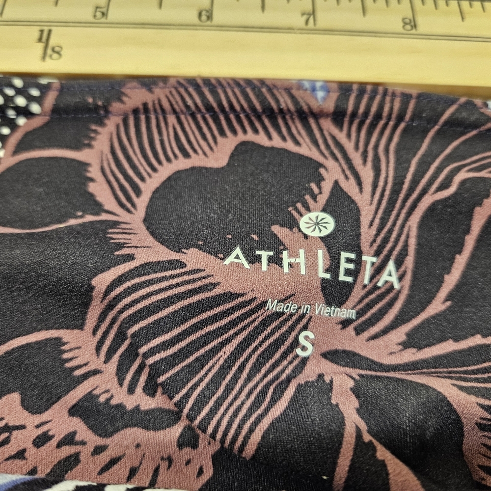 Athleta Floral Patchwork Salutation Tight Legging… - image 6